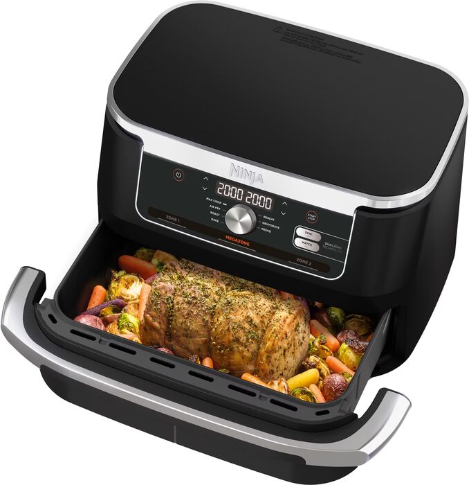 Ninja Foodi Flexdrawer loftsteikingarpottur Air fryer - Svartur