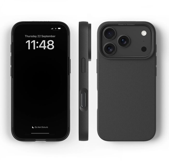 aGood iPhone 17 Pro símahulstur - Svart