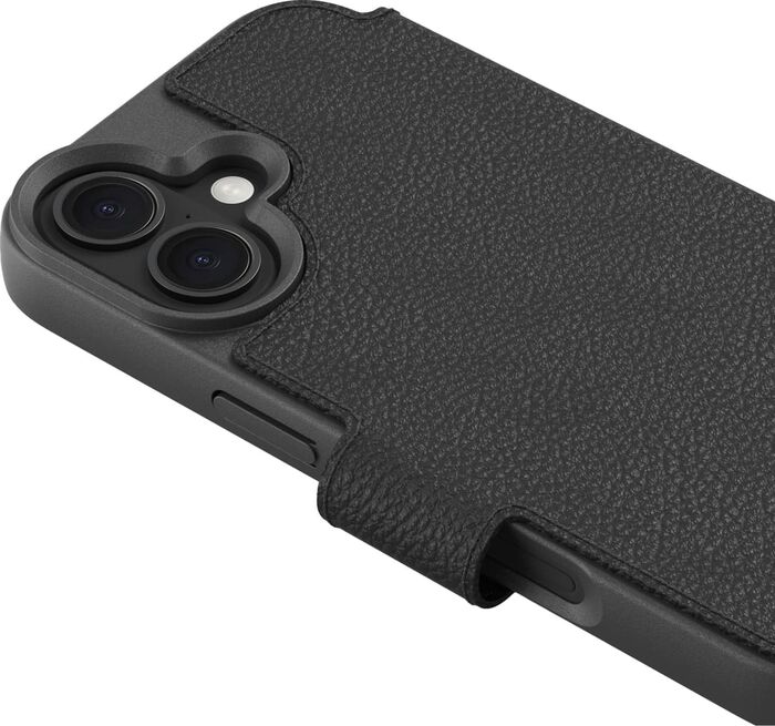 aGood iPhone 17 símaveski - svart