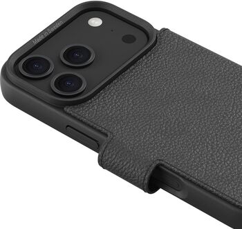 aGood iPhone 17 Pro símaveski - svart