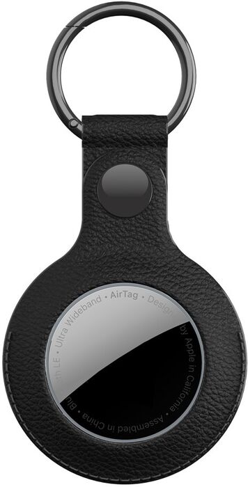 aGood Airtag Soft-Cover lyklakippa - Svört