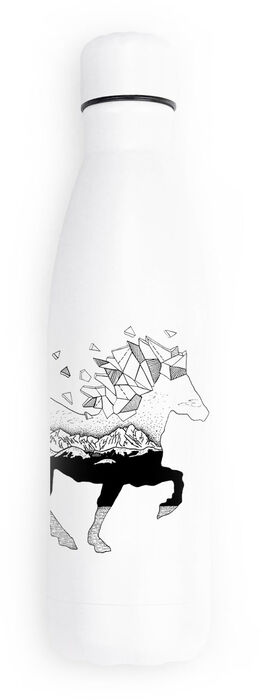 Product image not available for Agood 500ml vatnsflaska - Hestur / Vesturhorn