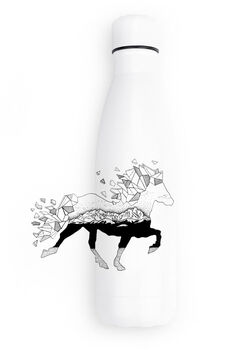 Product image not available for Agood 500ml vatnsflaska - Hestur / Vesturhorn