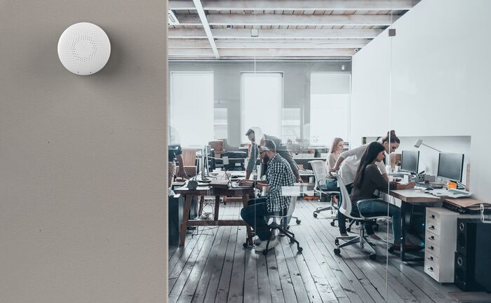 Airthings Wave Plus snjall loftgæðamælir