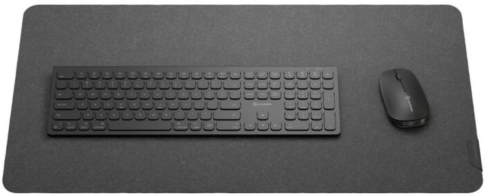 Alogic Skrifborðsmotta Filt 73x37 cm - Dökkgrá