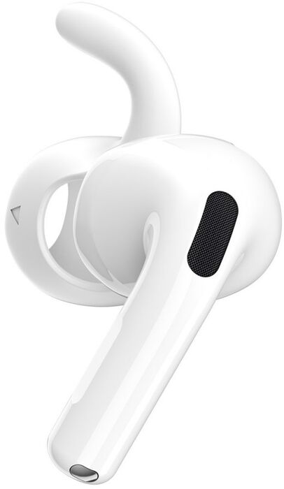 Keybudz Earbuddy krókar fyrir Airpods 4. kynslóð - Hvítir