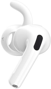 Keybudz Earbuddy krókar fyrir Airpods 4. kynslóð - Hvítir