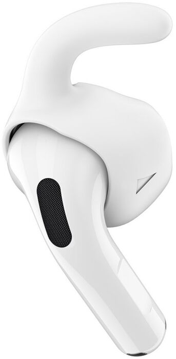 Keybudz Earbuddy krókar fyrir Airpods 4. kynslóð - Hvítir
