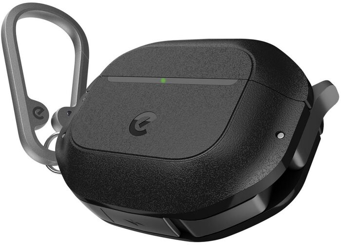 Keybudz ElementProof hulstur fyrir Airpods 4 - Svart
