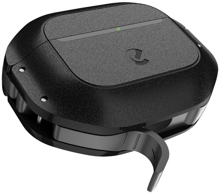 Keybudz ElementProof hulstur fyrir Airpods 4 - Svart