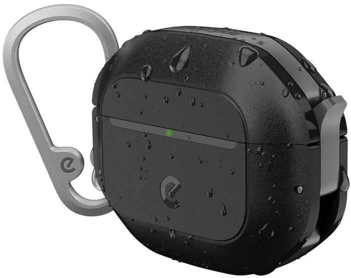 Keybudz ElementProof hulstur fyrir Airpods 4 - Svart