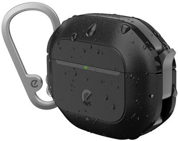 Keybudz ElementProof hulstur fyrir Airpods 4 - Svart