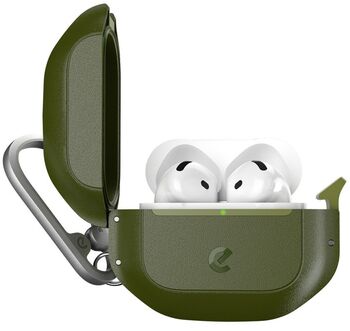 Keybudz ElementProof hulstur fyrir Airpods 4 - Grænt