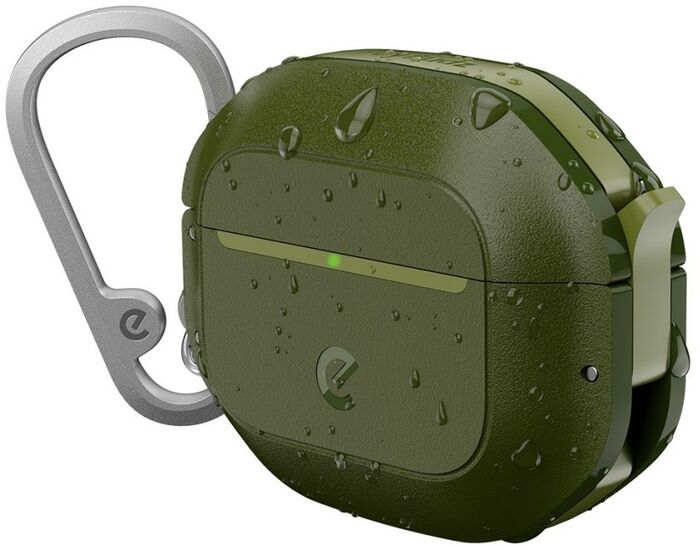 Keybudz ElementProof hulstur fyrir Airpods 4 - Grænt