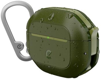 Keybudz ElementProof hulstur fyrir Airpods 4 - Grænt