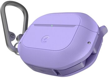 Keybudz ElementProof hulstur fyrir Airpods 4 - Fjólublátt