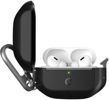 Keybudz ElementProof hulstur fyrir Airpods Pro 2 - Svart