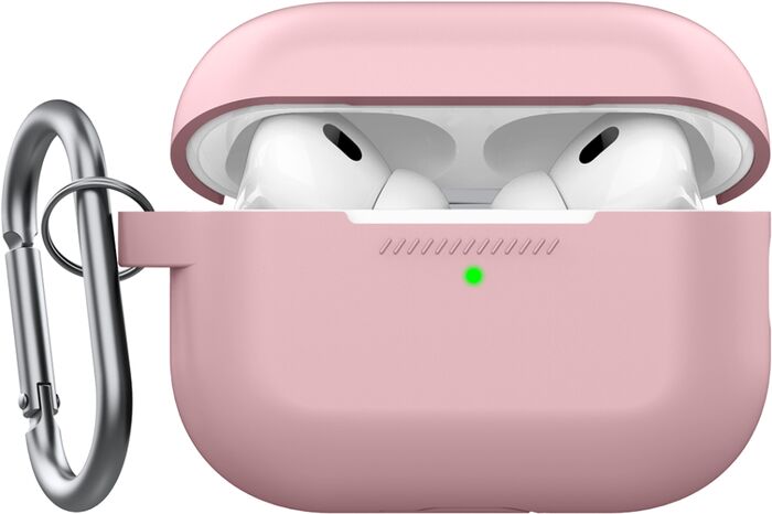 KeyBudz Elevate Series AirPods Pro sílikonhulstur - Bleikt 
