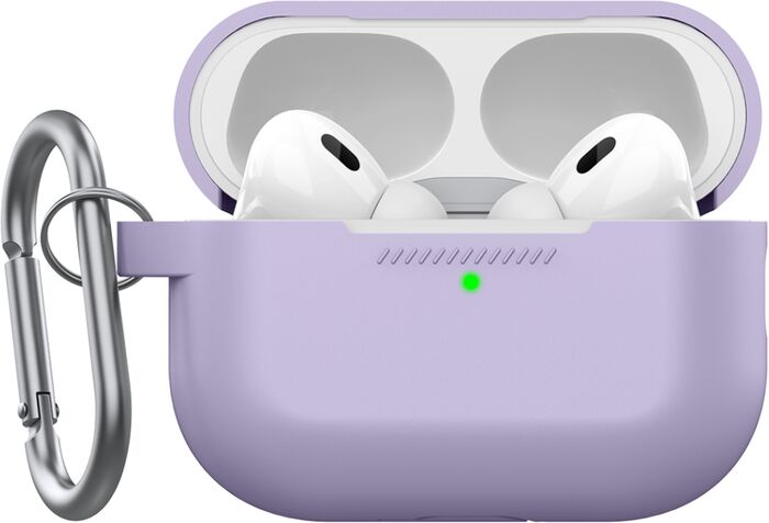 KeyBudz Elevate Series AirPods Pro sílikonhulstur - Fjólublátt 