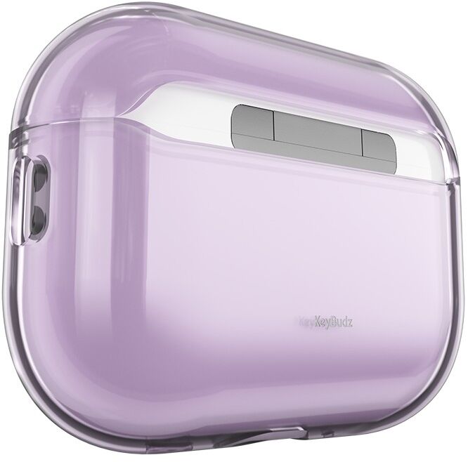 KeyBudz Jelly AirPods Pro 3 sílikonhulstur - Fjólublátt