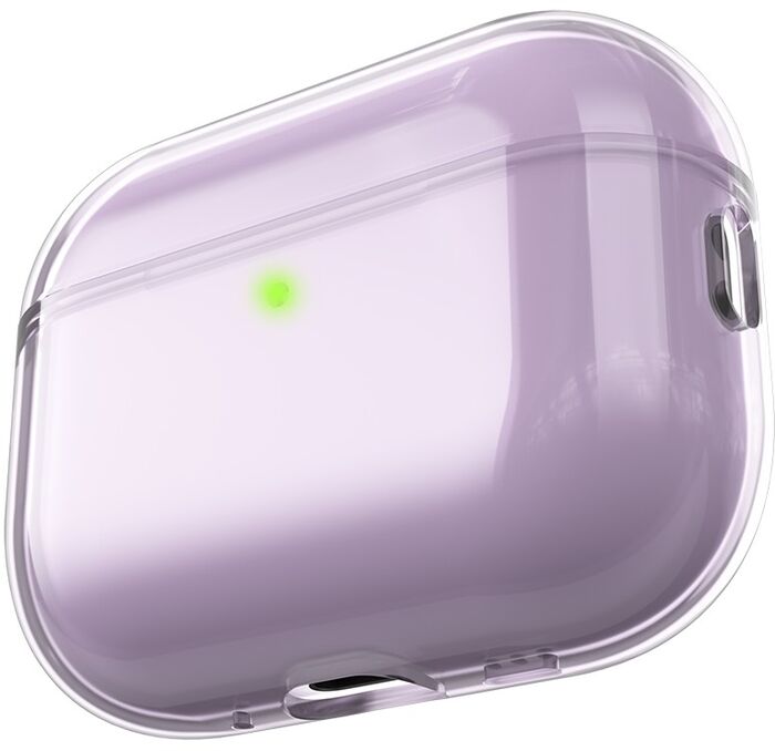 KeyBudz Jelly AirPods Pro 3 sílikonhulstur - Fjólublátt