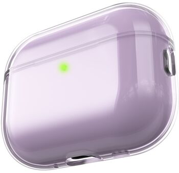KeyBudz Jelly AirPods Pro 3 sílikonhulstur - Fjólublátt