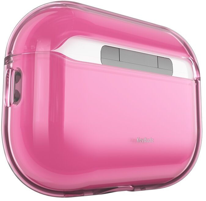 KeyBudz Jelly AirPods Pro 3 sílikonhulstur - Bleikt