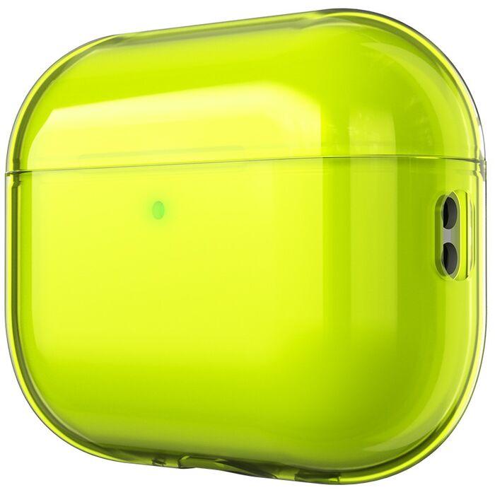 KeyBudz Jelly AirPods Pro 3 sílikonhulstur - Gult