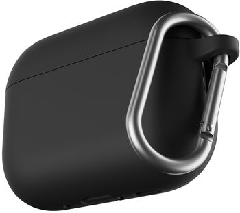 KeyBudz Elevate AirPods Pro 3 sílikonhulstur - Svart