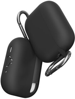 KeyBudz Elevate AirPods Pro 3 sílikonhulstur - Svart