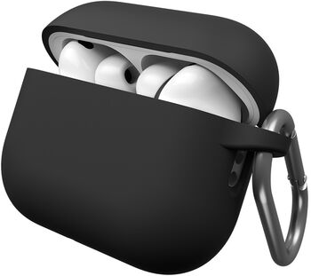 KeyBudz Elevate AirPods Pro 3 sílikonhulstur - Svart