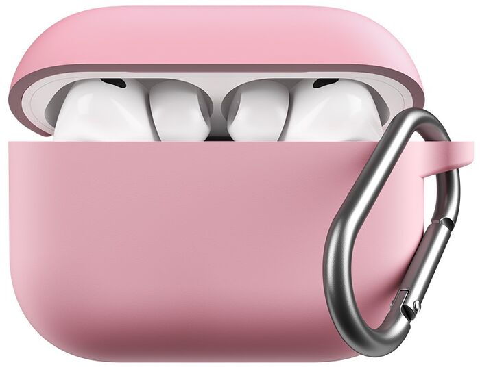 KeyBudz Elevate AirPods Pro 3 sílikonhulstur - Bleikt