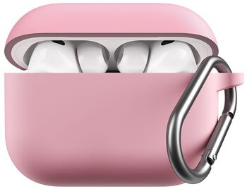 KeyBudz Elevate AirPods Pro 3 sílikonhulstur - Bleikt