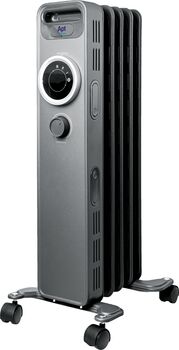 Apt Therma olífylltur rafmagnsofn 2000 W - Grár