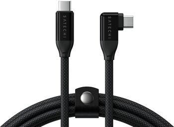 Satechi USB-C 240W snúra með 90° horni - 1 meter
