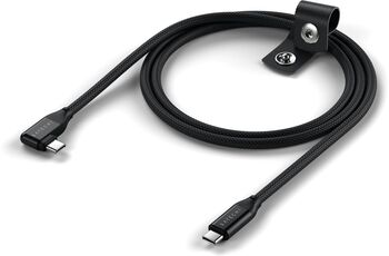 Satechi USB-C 240W snúra með 90° horni - 1 meter