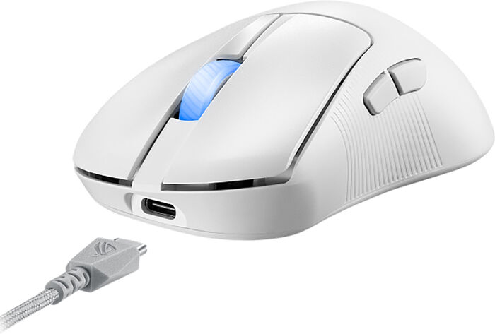 Asus ROG Keris II Ace þráðlaus leikjamús - Hvít