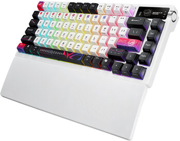 Asus Rog Azoth X þráðlaust lyklaborð - Hvítt