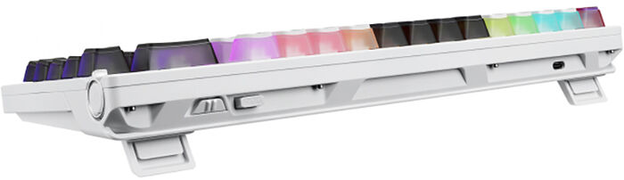 Asus Rog Azoth X þráðlaust lyklaborð - Hvítt