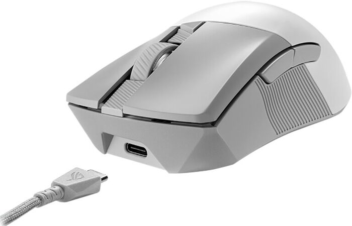 Asus ROG Gladius III AimPoint þráðlaus leikjamús - Hvít 