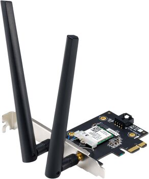 ASUS PCE-BE6500 WiFi 7 PCIe netkort