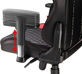 Astralis Alpha Pro leikjastóll - Rauður