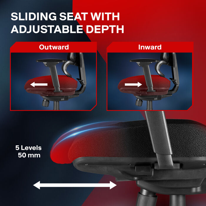 Astralis Antares Soft leikjastóll - Svartur