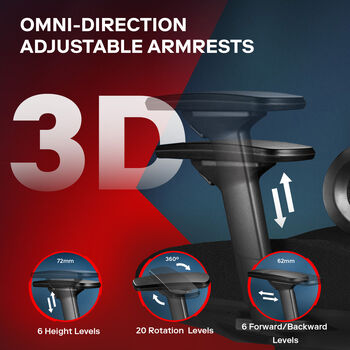 Astralis Antares Soft leikjastóll - Svartur 