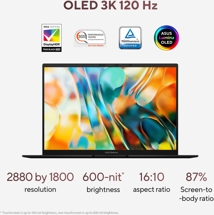 Asus Zenbook AI7/32/1TB 14" fartölva