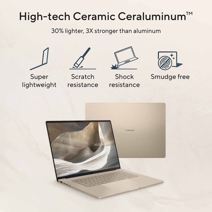 Asus Zenbook A16 UX3607 SDX2E/48/1TB/OLED Copilot+ 16" fartölva