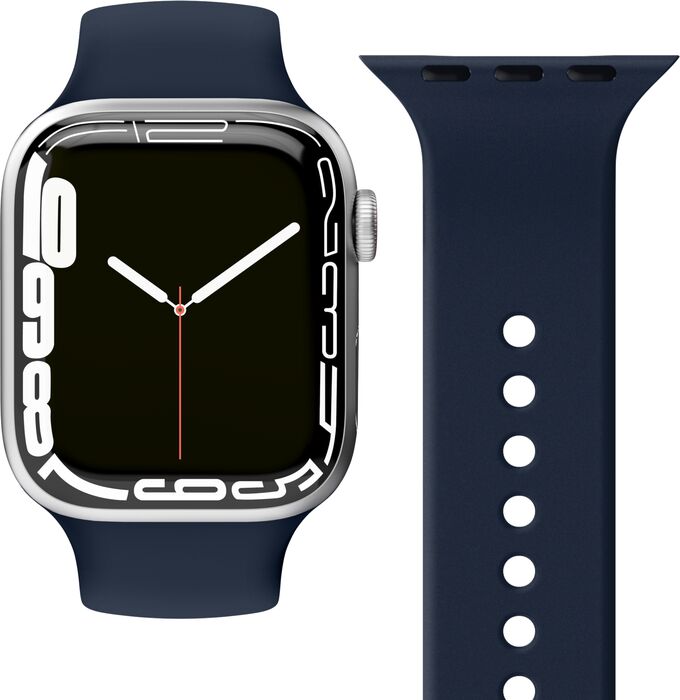 Product image not available for Vonmählen Silicone Loop ól fyrir Apple Watch 38/40/41 mm - Blá