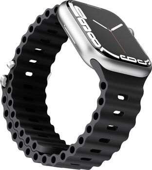 Product image not available for Ocean Band ól fyrir Apple Watch 42/44/45/49 mm - Svört