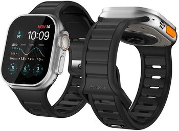 Keybudz Journey ól fyrir Apple Watch 44/45/49 mm  - Svört