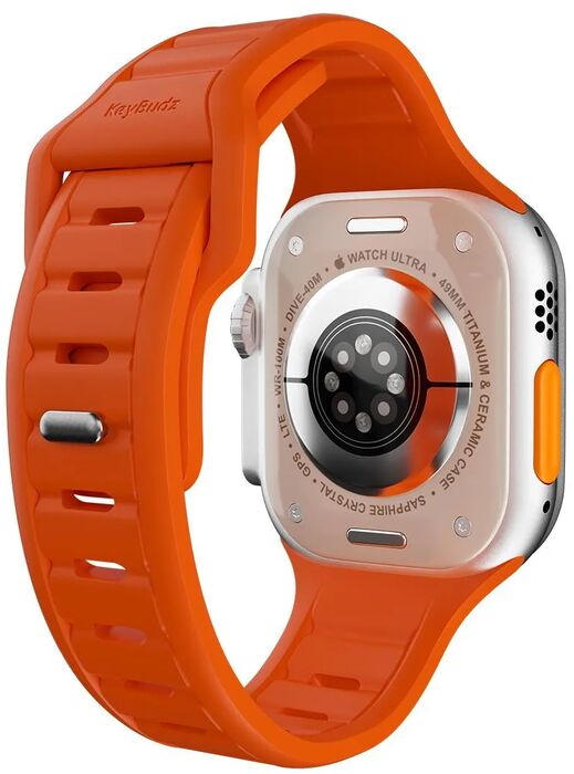 Keybudz Journey ól fyrir Apple Watch 44/45/49 mm  - Appelsínugul